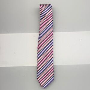 Lorenzo Pink and Purple Striped Tie